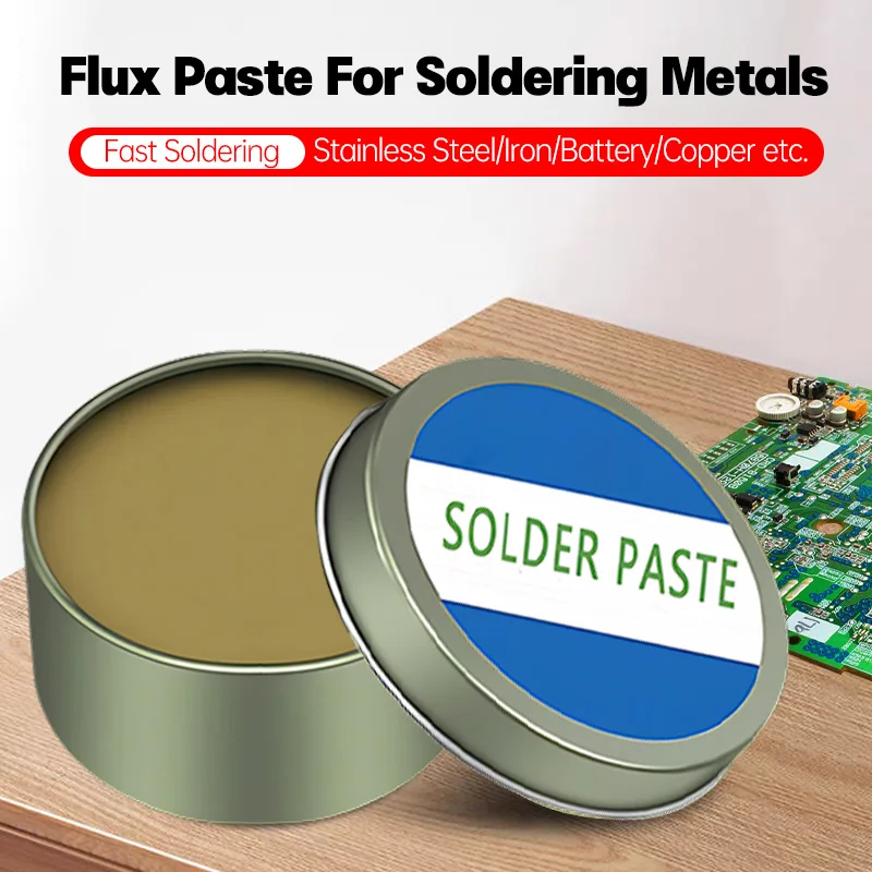 Professional Solder Paste Flux Rosin Paste Soldering Flux for Electronics No Clean Flux for Soldering Electronic Circuit Boards
Professional Solder Paste Flux Rosin Paste Soldering Flux for Electronics No Clean Flux for Soldering Electronic Circuit Boards
