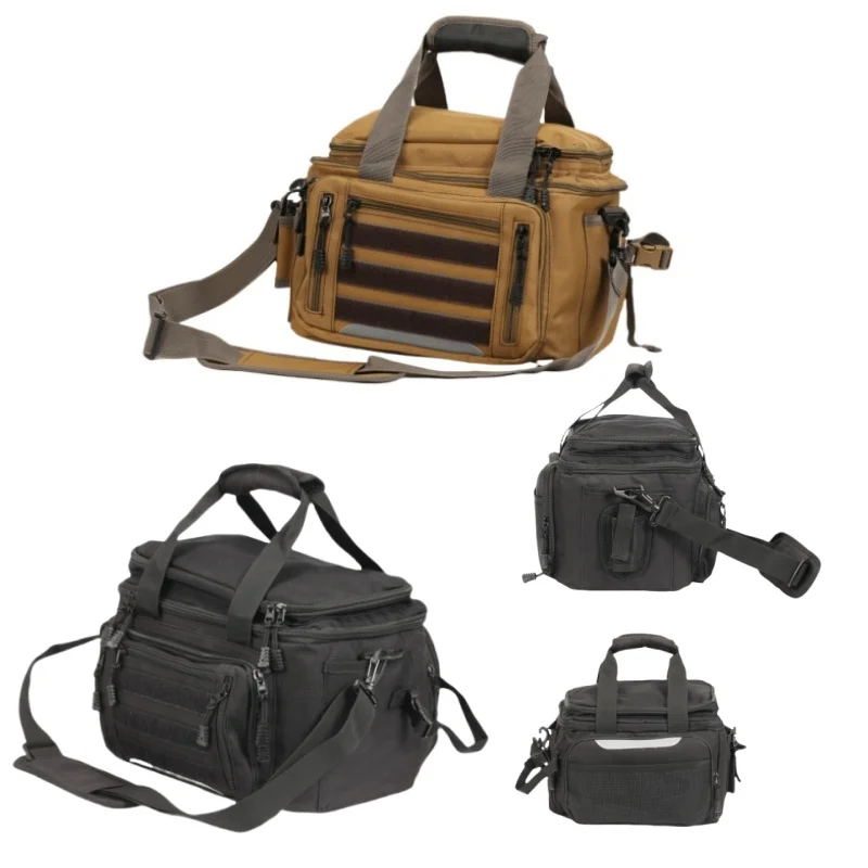 Large Heavy-Duty High Quality Fishing Tackle Bag with Multiple Compartments & MOLLE System - Soft Tackle Box Organizer,Durable Z
Large Heavy-Duty High Quality Fishing Tackle Bag with Multiple Compartments & MOLLE System - Soft Tackle Box Organizer,Durable Z