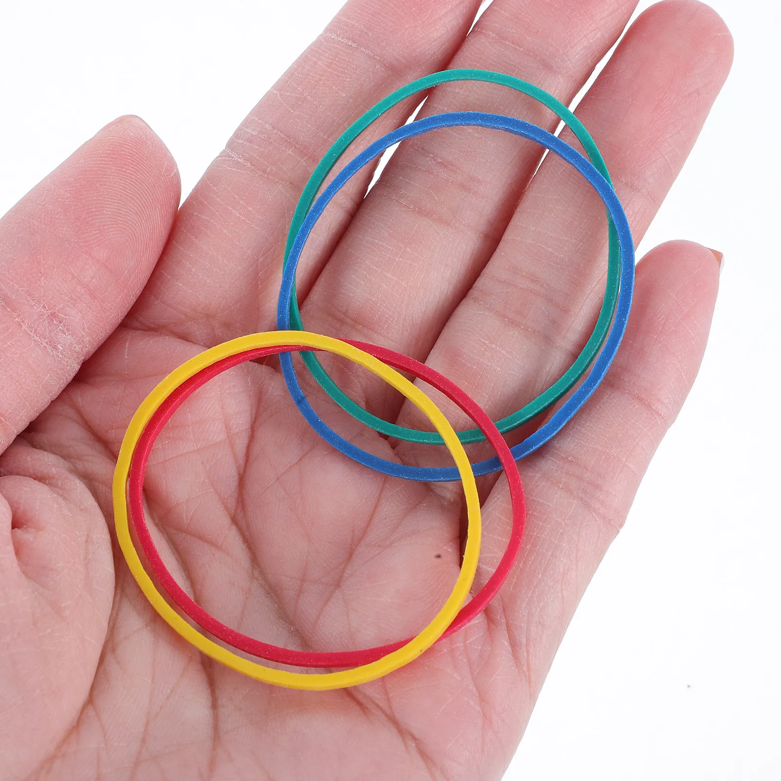 400Pcs Vibrant Colored Rubber Bands Wide Stretchable Elastic Loops for Office Home Craft Stationery Bundling Organization Heavy
400Pcs Vibrant Colored Rubber Bands Wide Stretchable Elastic Loops for Office Home Craft Stationery Bundling Organization Heavy