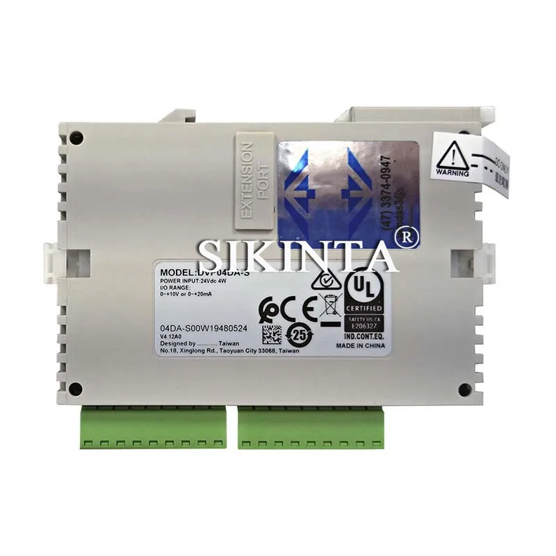 In Stock PLC Module DVP04AD-S2 DVP04DA-S2 DVP02DA-S DVP04DA-S Expansion Digital IO Module Fully Tested
In Stock PLC Module DVP04AD-S2 DVP04DA-S2 DVP02DA-S DVP04DA-S Expansion Digital IO Module Fully Tested