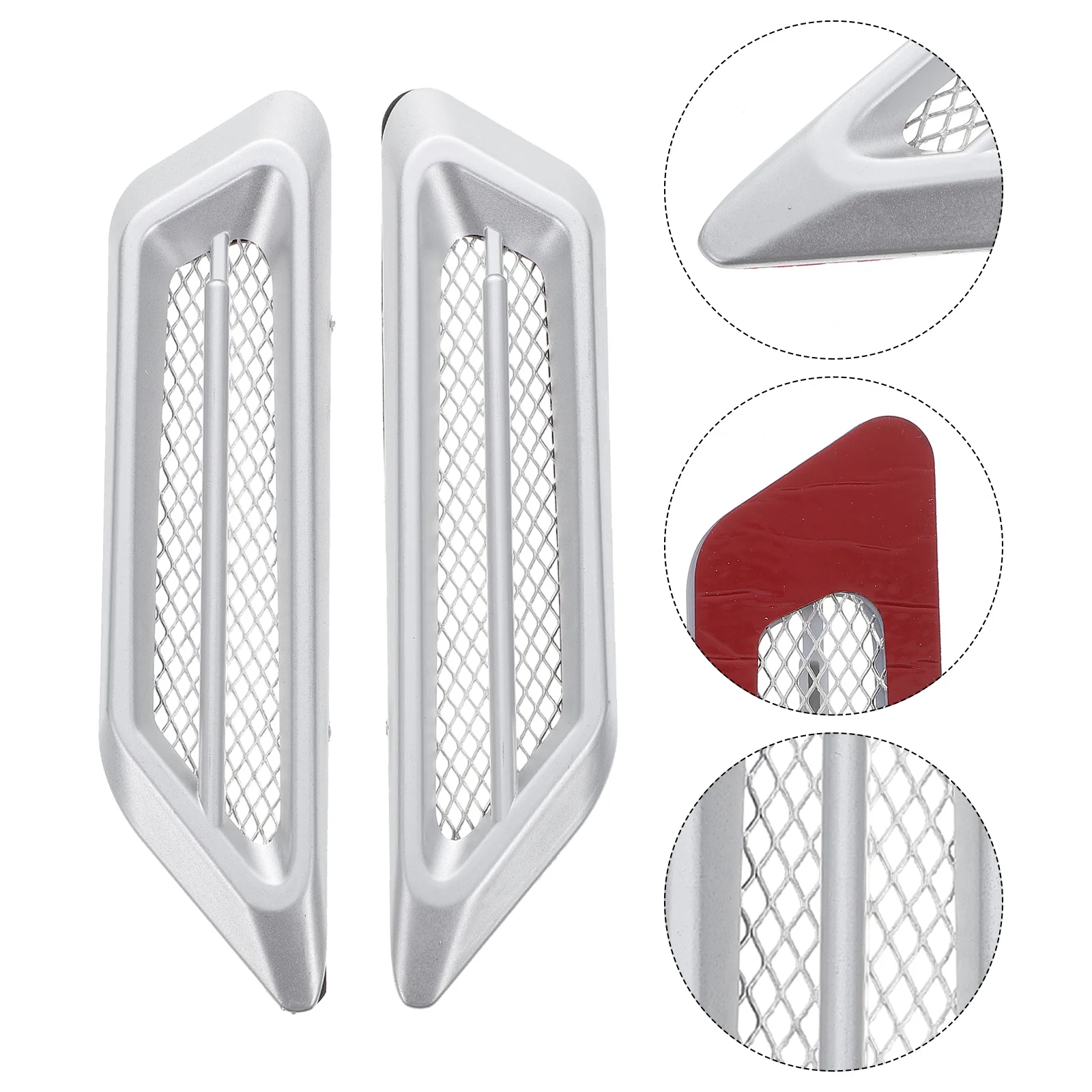 1 Pair Shark Gill Air Vent Decoration Durable Abs Car Side Vent Sticker Adhesive Body Decal Auto Accessories
1 Pair Shark Gill Air Vent Decoration Durable Abs Car Side Vent Sticker Adhesive Body Decal Auto Accessories