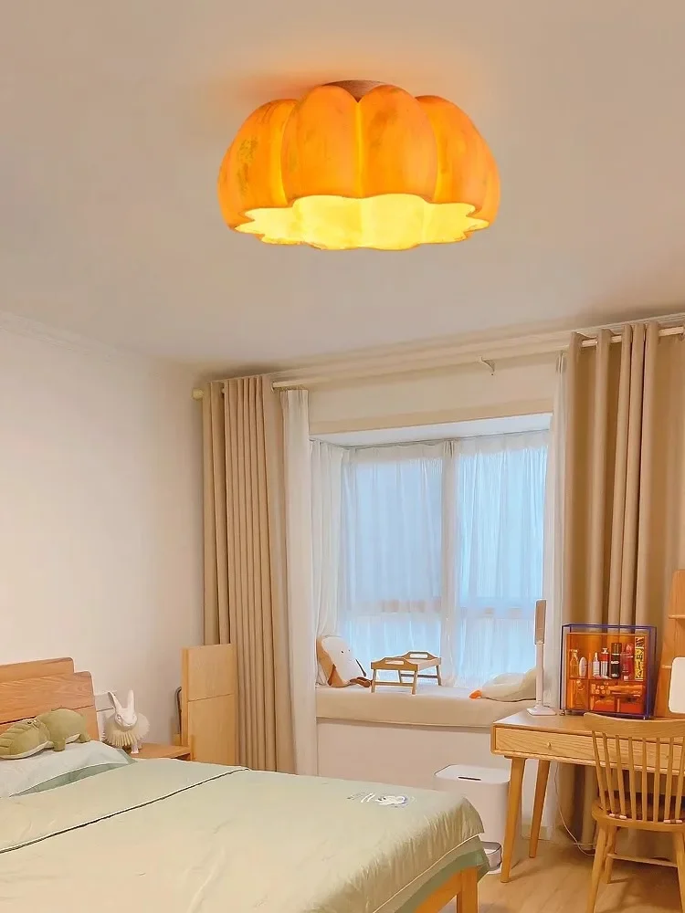 Japanese Wabi-sabi Style LED Pumpkin Ceiling Lamp Lighting Bedroom Home Decor Led Ceiling Lights Corridor Balcony Lamps Fixtures
Japanese Wabi-sabi Style LED Pumpkin Ceiling Lamp Lighting Bedroom Home Decor Led Ceiling Lights Corridor Balcony Lamps Fixtures