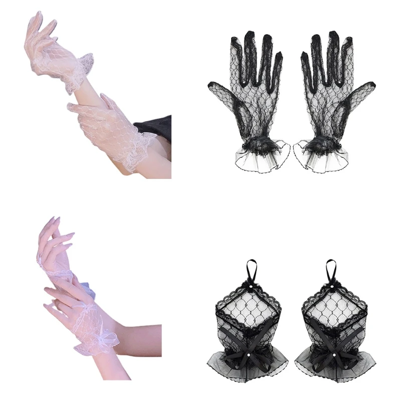 Short Lace Glove Bridal Wedding Wrist Lace Gloves Vintage Sunscreen Floral Glove
Short Lace Glove Bridal Wedding Wrist Lace Gloves Vintage Sunscreen Floral Glove