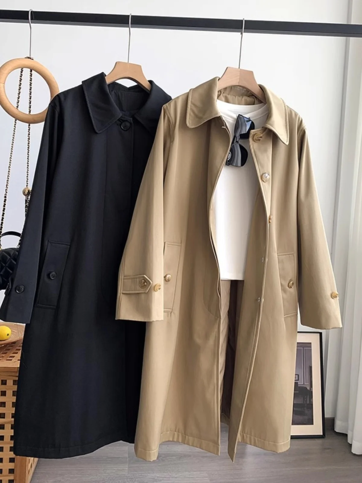 Wimigirls Women's Casual Loose Sle Long Coat with Stand Collar Autumn Faion Outerwear Comfortable Ele Lazy Chic
Wimigirls Women's Casual Loose Sle Long Coat with Stand Collar Autumn Faion Outerwear Comfortable Ele Lazy Chic