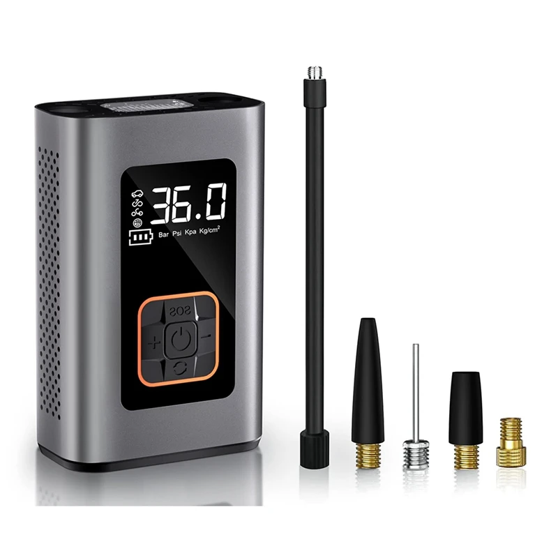 Electrical Air Pump Mini Portable Wireless Tire Inflatable Pump Inflator Air Compressor For Car Motorcycle Bicycle Ball
Electrical Air Pump Mini Portable Wireless Tire Inflatable Pump Inflator Air Compressor For Car Motorcycle Bicycle Ball