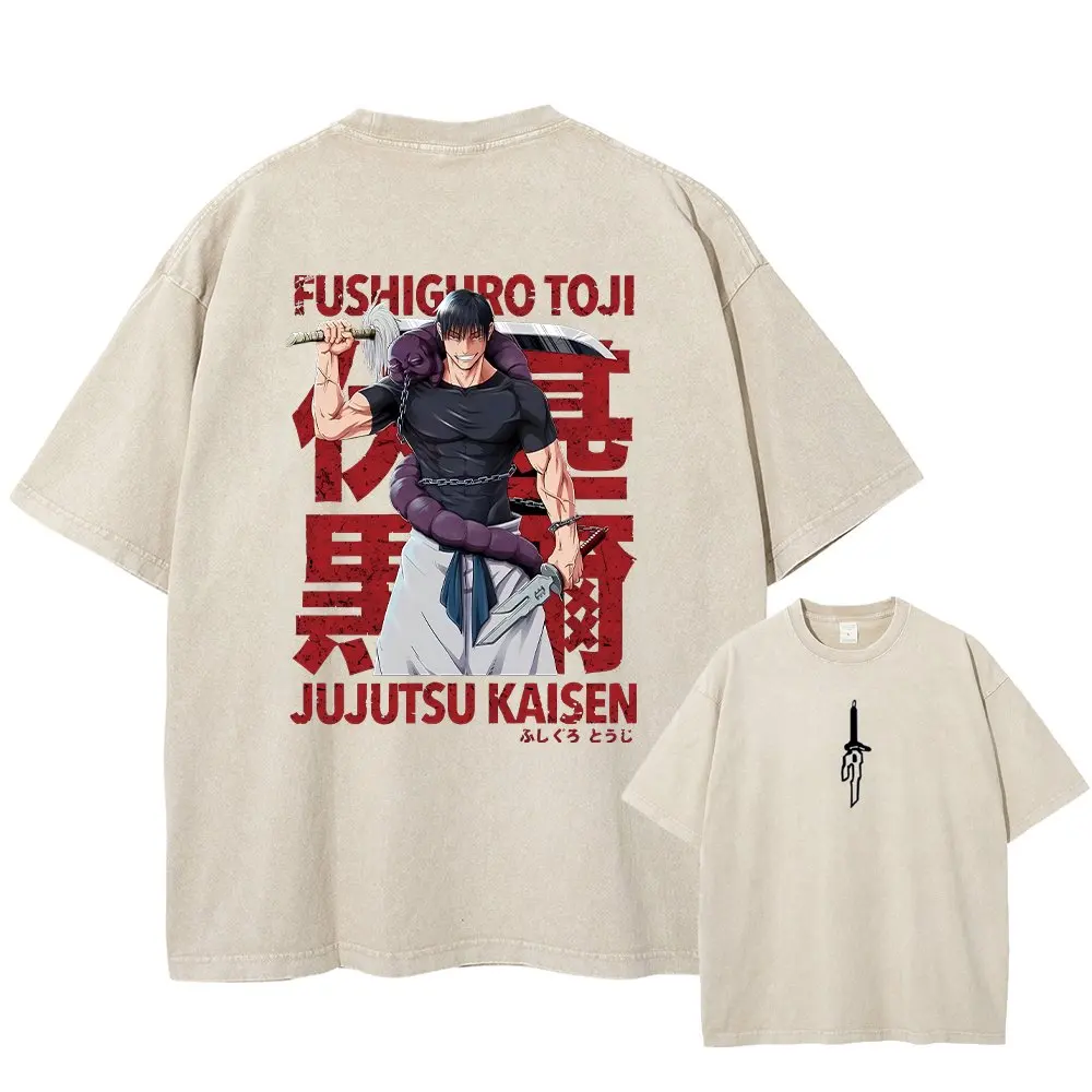Футболки оверсайз Jujutsu Kaisen для мужчин и женщин, винтажные, с эффектом потертости, повседневные, с коротким рукавом, с графическим принтом, уличная одежда Y2K, летний топ
Футболки оверсайз Jujutsu Kaisen для мужчин и женщин, винтажные, с эффектом потертости, повседневные, с коротким рукавом, с графическим принтом, уличная одежда Y2K, летний топ