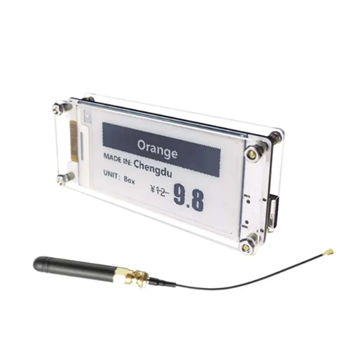 AB20-Lora Беспроводная бумага ESP32-S3FN8 + SX1262 с чипом через Wi-Fi, BLE и LoRa Встроенный мост USB-UART 212X104 IOT Дисплей A
AB20-Lora Беспроводная бумага ESP32-S3FN8 + SX1262 с чипом через Wi-Fi, BLE и LoRa Встроенный мост USB-UART 212X104 IOT Дисплей A