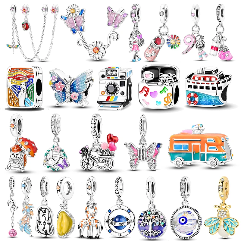 Charms Plata De Ley 925 Sunflower Travel Hot Balloon Devil Eyes Dragonfly Butterfly Charm Fit Original Fits Women Jewelry Charms
Charms Plata De Ley 925 Sunflower Travel Hot Balloon Devil Eyes Dragonfly Butterfly Charm Fit Original Fits Women Jewelry Charms