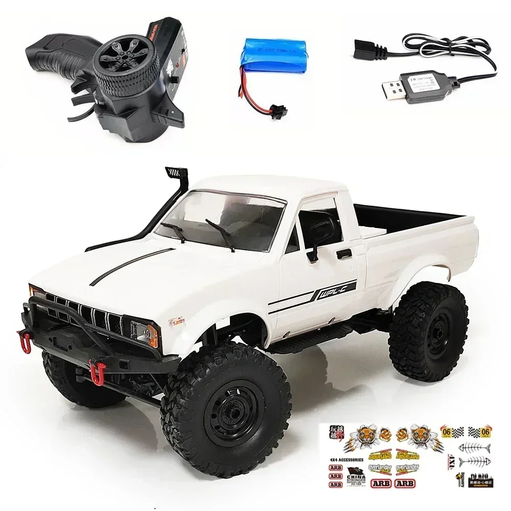 WPL C24 Upgrade C24-1 1:16 RC Car 4WD Radio Control Off-Road Mini Car RTR KIT Rock Crawler Electric Buggy Moving Machine
WPL C24 Upgrade C24-1 1:16 RC Car 4WD Radio Control Off-Road Mini Car RTR KIT Rock Crawler Electric Buggy Moving Machine