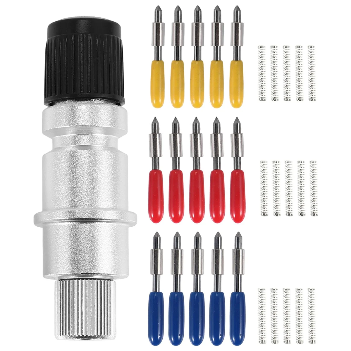AB02 16Pcs 30/45/60 Degree Graphtec Cb15 Cb15U Vinyl Cutter Blade+Graphtec Cb15 Cb15U Blade Holder
AB02 16Pcs 30/45/60 Degree Graphtec Cb15 Cb15U Vinyl Cutter Blade+Graphtec Cb15 Cb15U Blade Holder
