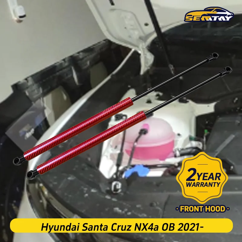 Амортизаторы капота SEMTAY, совместимые с Santa Cruz NX4a OB 2021- и Hyundai Santa Fe, пружинные упоры для подъема капота, демпферы
Амортизаторы капота SEMTAY, совместимые с Santa Cruz NX4a OB 2021- и Hyundai Santa Fe, пружинные упоры для подъема капота, демпферы