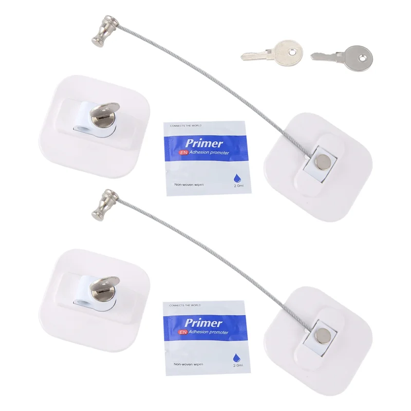 B27B Refrigerator Lock, Mini Fridge Lock With Key For Adults, Lock For A Fridge, Cabinet Door(White 2Pack)
B27B Refrigerator Lock, Mini Fridge Lock With Key For Adults, Lock For A Fridge, Cabinet Door(White 2Pack)