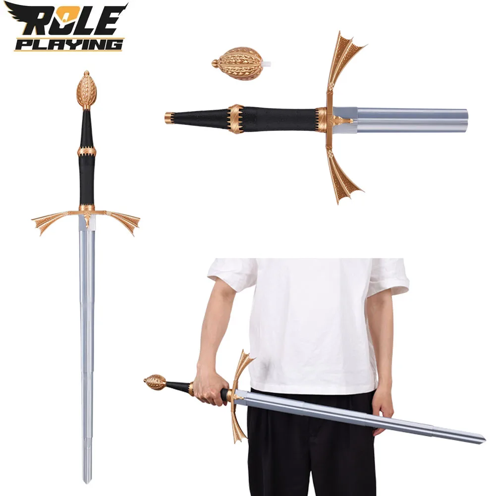 Daemon Cosplay Retractable Silver Plastic Knife Ornament Dragon Costume Accessories for Adult Men Disguise Sword Props Halloween
Daemon Cosplay Retractable Silver Plastic Knife Ornament Dragon Costume Accessories for Adult Men Disguise Sword Props Halloween