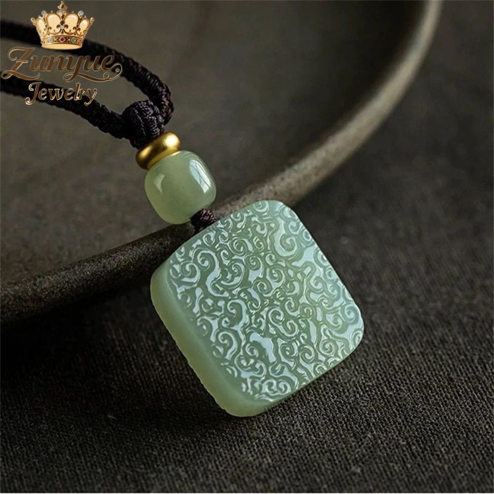 High-end Natural Hetian Jade Auspicious Cloud Pendant Luxury Quality Jewelry Fashion Jewelry Exquisite Elegant Popular Charms
High-end Natural Hetian Jade Auspicious Cloud Pendant Luxury Quality Jewelry Fashion Jewelry Exquisite Elegant Popular Charms