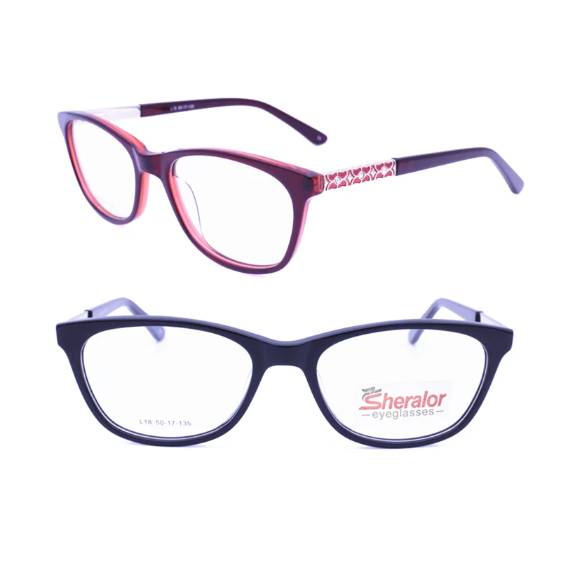 The Stylish Classic Acetate Combined with Curved Pattern Alloy Unique Prescription Vintage Myopia eyeglasses for Women
The Stylish Classic Acetate Combined with Curved Pattern Alloy Unique Prescription Vintage Myopia eyeglasses for Women