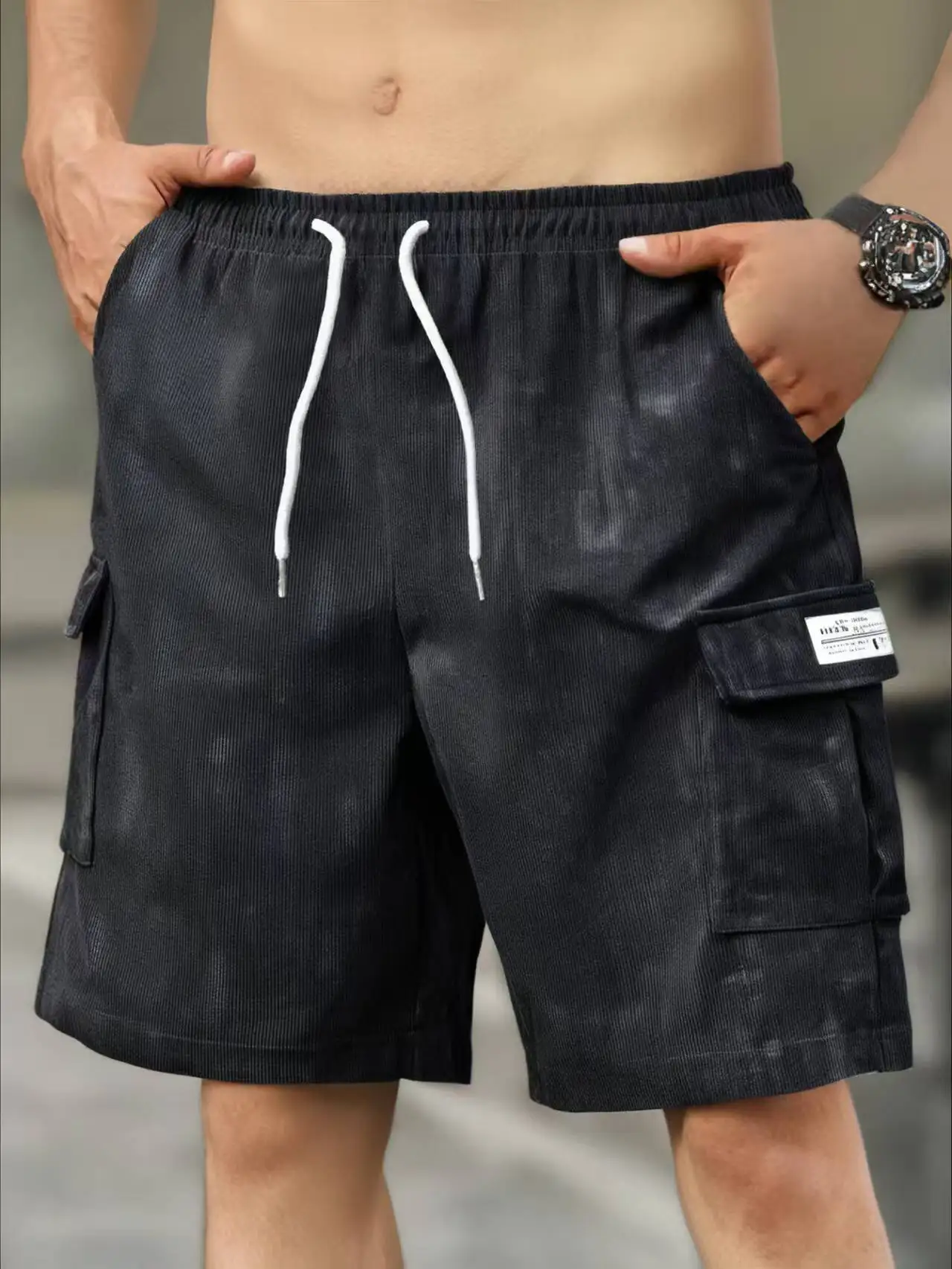 New Men American Multi-pockets Outdoor Casual Shorts Mens Loose Sports Beach Short Trousers Summer Trendy Cargo Shorts
New Men American Multi-pockets Outdoor Casual Shorts Mens Loose Sports Beach Short Trousers Summer Trendy Cargo Shorts