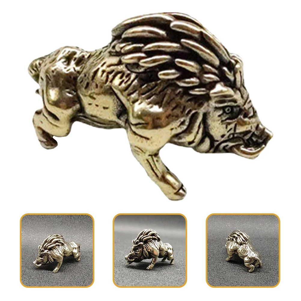 Brass Boar Pig Ornament Animal Statue Piggy Figurine Retro Decor Decorate Craft Vintage
Brass Boar Pig Ornament Animal Statue Piggy Figurine Retro Decor Decorate Craft Vintage