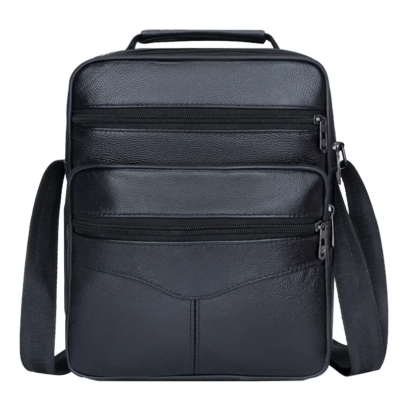 Men's Bags Genuine Leather Casual Messenger Shoulder Bags for Men 2020 Designer Luxury Handbag Zipper Business Pocket Travel Bag
Men's Bags Genuine Leather Casual Messenger Shoulder Bags for Men 2020 Designer Luxury Handbag Zipper Business Pocket Travel Bag