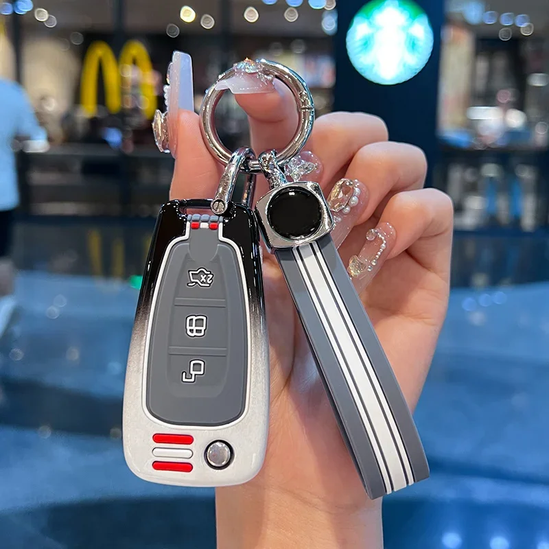 Custom Zinc Alloy Key Shell Personal Keyring 3 Buttons Auto Remote Key Case For Multi Brand MPV Pickup Family Cars
Custom Zinc Alloy Key Shell Personal Keyring 3 Buttons Auto Remote Key Case For Multi Brand MPV Pickup Family Cars