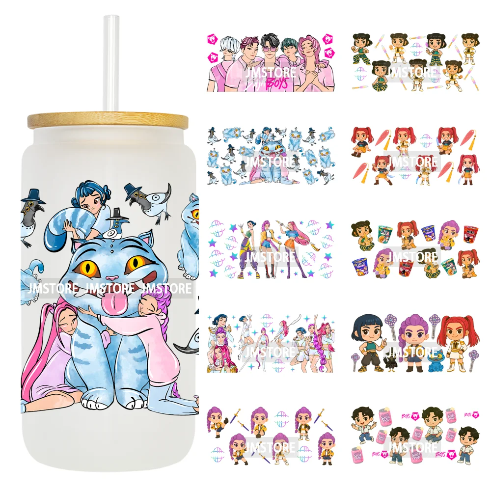 Tiger Demon Hunters Kpop Soda Boys Girl Dinner 16OZ UV DTF Cup Wraps Ready To Apply Transfer Stickers For Libbey Glass Can Mugs
Tiger Demon Hunters Kpop Soda Boys Girl Dinner 16OZ UV DTF Cup Wraps Ready To Apply Transfer Stickers For Libbey Glass Can Mugs