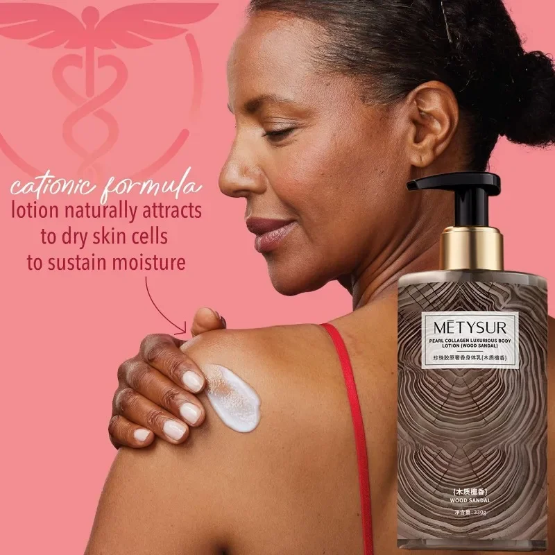 330ML Pearl Collagen Luxurious Perfume Body Lotion Moisturizer for Dry Long-lasting Fragrance Silky Hydrating Moisturizing Cream
330ML Pearl Collagen Luxurious Perfume Body Lotion Moisturizer for Dry Long-lasting Fragrance Silky Hydrating Moisturizing Cream
