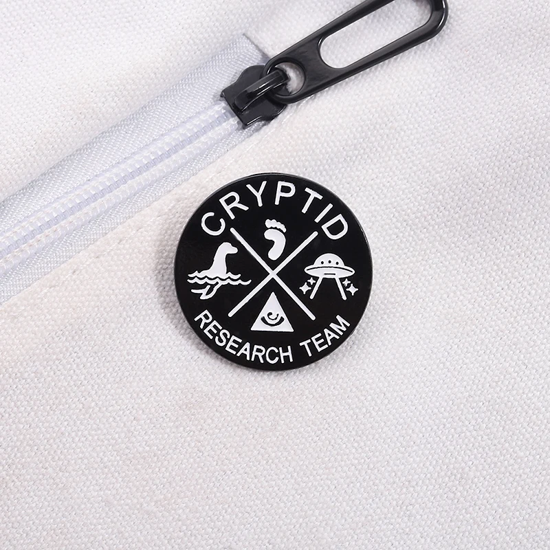 Cryptid Research Team Enamel Pins Custom Bigfoot Monsters UFO Aliens Brooch Clothes Lapel Badge Punk Jewelry Gifts for Friends
Cryptid Research Team Enamel Pins Custom Bigfoot Monsters UFO Aliens Brooch Clothes Lapel Badge Punk Jewelry Gifts for Friends