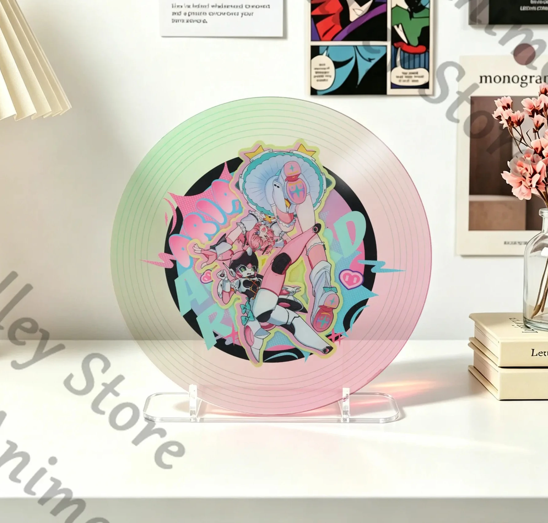 Anime Angels of Delusion Zenless Zone Zero Aria Cosplay Acrylic Disc Cartoon Record Microgroove Standing Sign Desktop Ornament
Anime Angels of Delusion Zenless Zone Zero Aria Cosplay Acrylic Disc Cartoon Record Microgroove Standing Sign Desktop Ornament