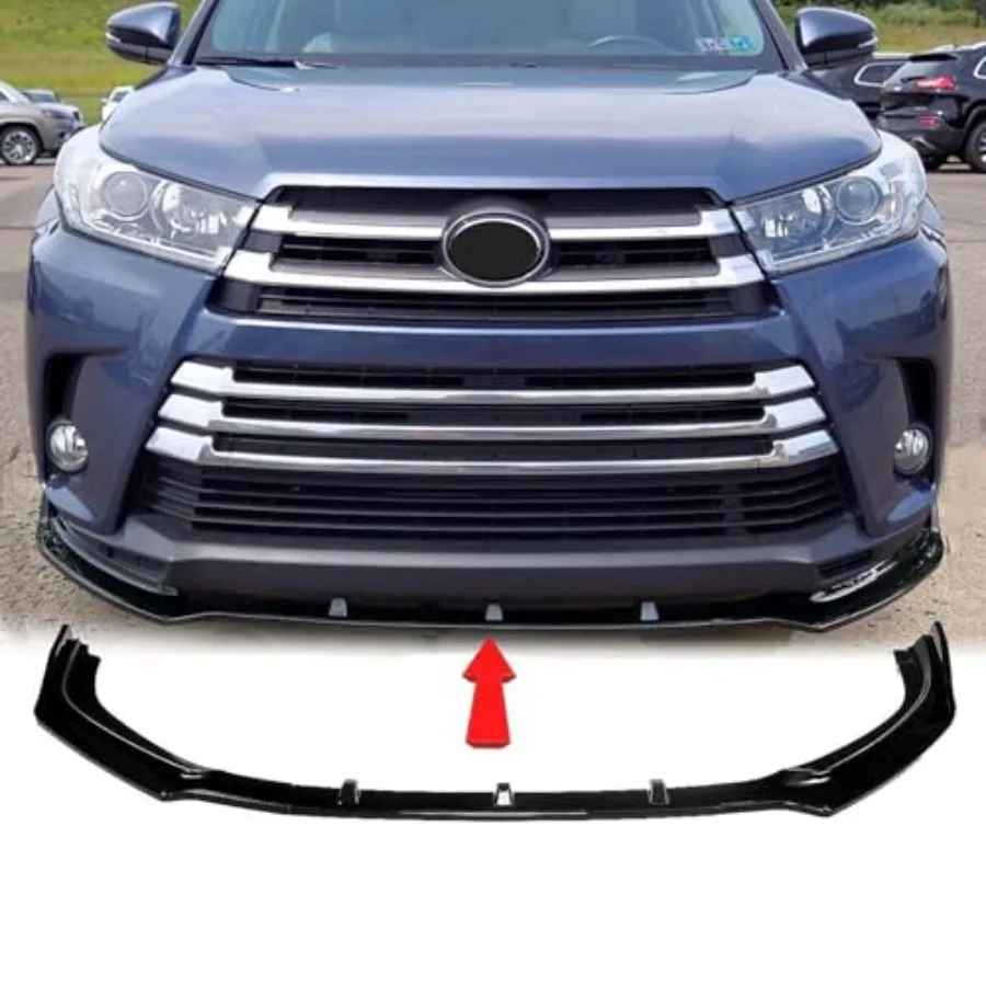 Front Bumper Lip Spoiler Splitter Fit for Toyota Highlander SE/LE/XLE/Hybrid/Limited 2017 2018 2019 Air Dam Chin Body Kit Acces
Front Bumper Lip Spoiler Splitter Fit for Toyota Highlander SE/LE/XLE/Hybrid/Limited 2017 2018 2019 Air Dam Chin Body Kit Acces