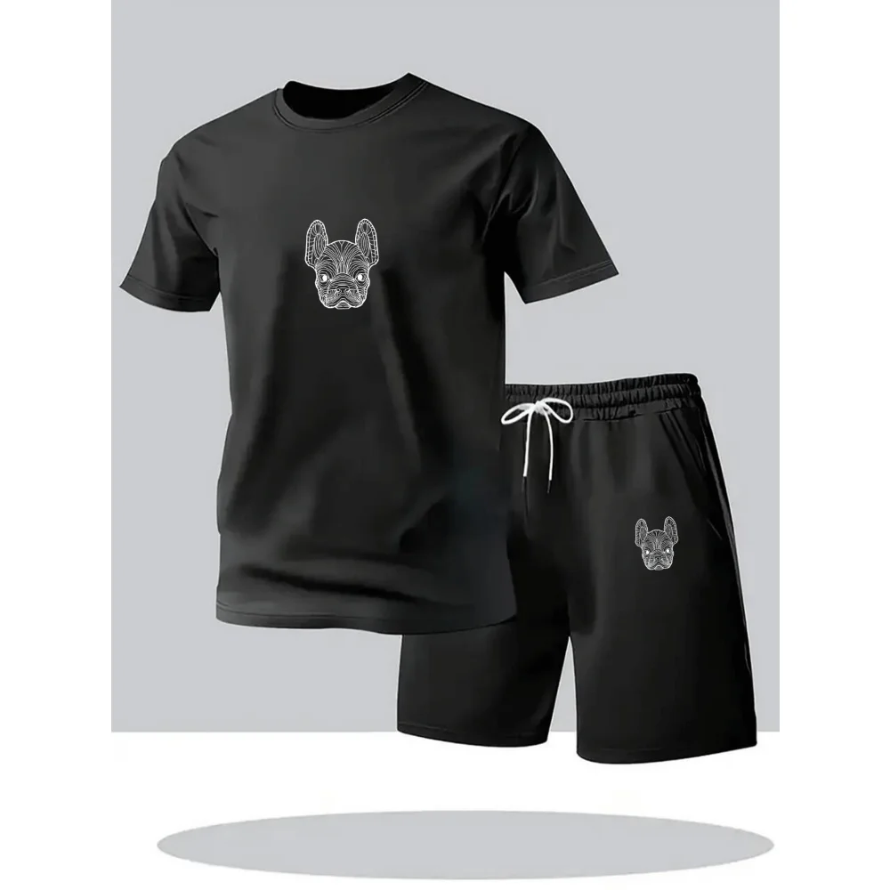Summer New Men's Large Size Leisure Fashion Loose Daily Outdoor Sports Beach Comfortable Quick-Drying T-shirt and Shorts Set
Summer New Men's Large Size Leisure Fashion Loose Daily Outdoor Sports Beach Comfortable Quick-Drying T-shirt and Shorts Set