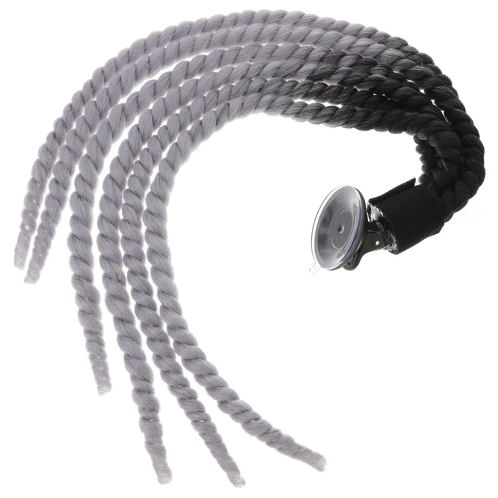 Motorbike Braid Decoration Dreadlocks Ponytail ABS PU Material Bright Color Tiny Size Suction Cup Installation Unisex
Motorbike Braid Decoration Dreadlocks Ponytail ABS PU Material Bright Color Tiny Size Suction Cup Installation Unisex