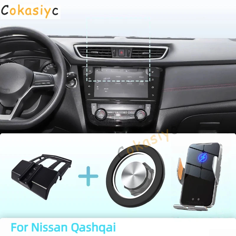Держатель для телефона на заказ для Nissan Qashqai J11 2016-2021 2022 2023, магнитное крепление для телефона в автомобиль, беспроводная зарядка с интеллектуальным сенсором
Держатель для телефона на заказ для Nissan Qashqai J11 2016-2021 2022 2023, магнитное крепление для телефона в автомобиль, беспроводная зарядка с интеллектуальным сенсором