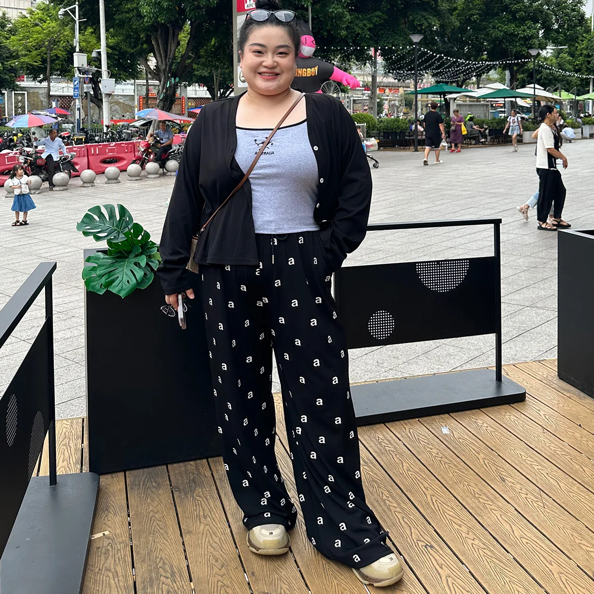 plus Size Comfortable Casual Pants Versatile Straight Leg Polyester Fiber Ladies Faion l Waist Autumn Season
plus Size Comfortable Casual Pants Versatile Straight Leg Polyester Fiber Ladies Faion l Waist Autumn Season