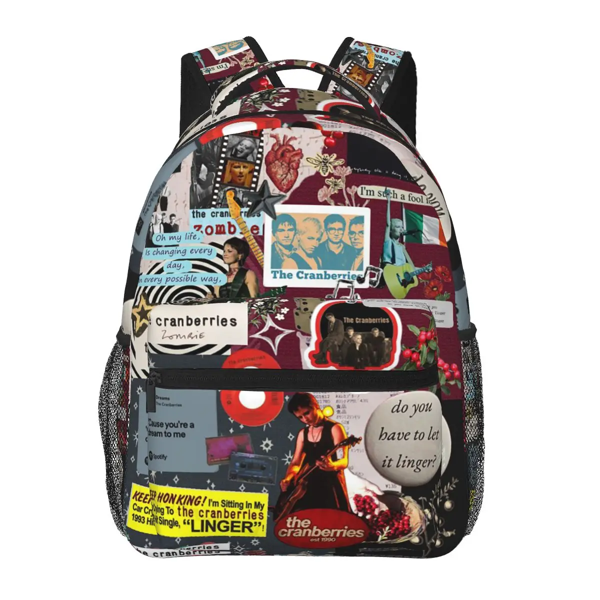 The Cranberries Cranberry 1995 Tour Student Backpack School Bag Hiking Daypack for Men Women Fashion Bookbag Shoulder Bags
The Cranberries Cranberry 1995 Tour Student Backpack School Bag Hiking Daypack for Men Women Fashion Bookbag Shoulder Bags