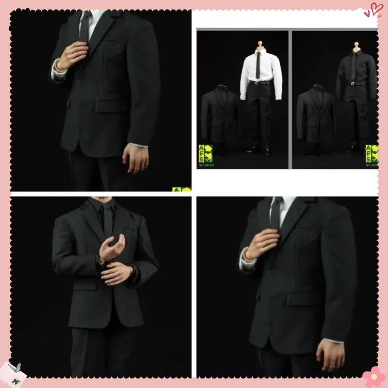 AFS A004 1/6 Male Soldier Black Suit Gentleman Business Suit Shirt Pants Shoes Clothes Set Model for 12" Figure Doll Accessory
AFS A004 1/6 Male Soldier Black Suit Gentleman Business Suit Shirt Pants Shoes Clothes Set Model for 12" Figure Doll Accessory