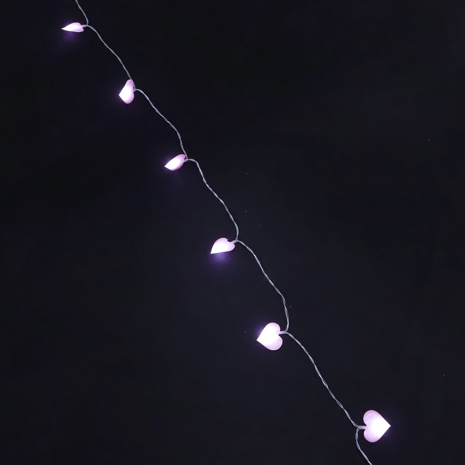 20 LEDs Fairy Clear Pink Heart String Lights Lovely Light Decoration for Wedding Party Bedroom Birthday (White Light)
20 LEDs Fairy Clear Pink Heart String Lights Lovely Light Decoration for Wedding Party Bedroom Birthday (White Light)
