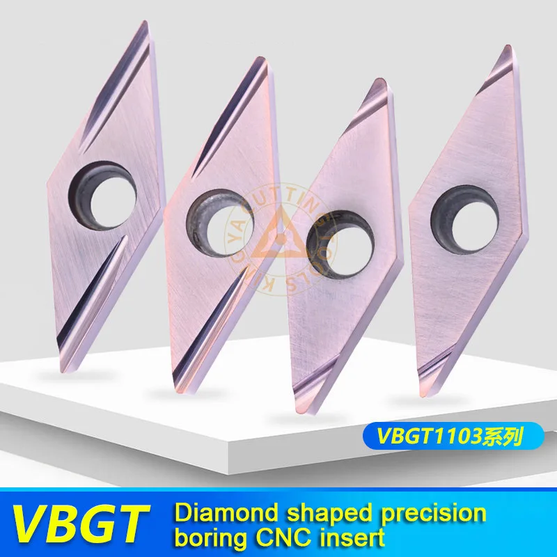 KINGYA VBGT VBGT1103 02 04R/L-F VBGT1604 02 04R/L-Y KY802 Turning Insert
KINGYA VBGT VBGT1103 02 04R/L-F VBGT1604 02 04R/L-Y KY802 Turning Insert