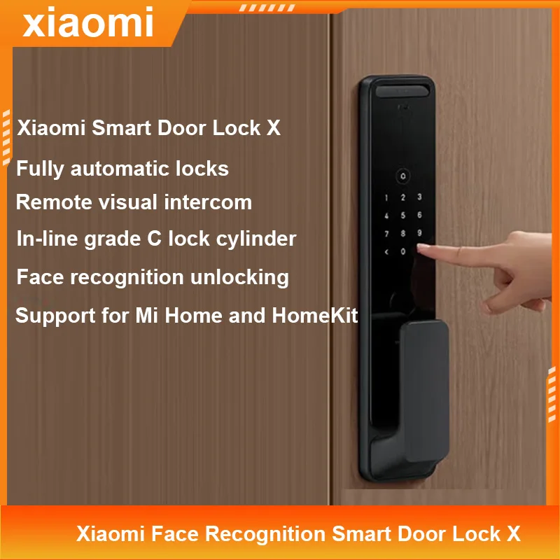 Xiaomi MiJia Smart Door Lock X Digital electronic lock Fingerprint Lock 3D Face Recognition security protection Intelligent lock
Xiaomi MiJia Smart Door Lock X Digital electronic lock Fingerprint Lock 3D Face Recognition security protection Intelligent lock