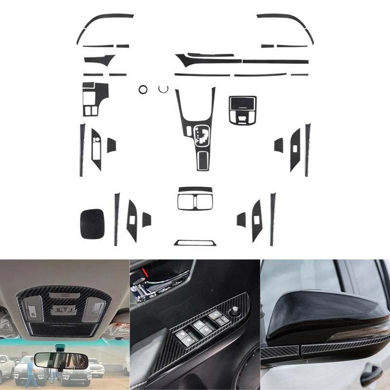 High Quality Carbon Fiber Car interior Decorative Accessories Black Sticker For Toyota Hilux 2015 2016 2017 2018 2019 2020 2021
High Quality Carbon Fiber Car interior Decorative Accessories Black Sticker For Toyota Hilux 2015 2016 2017 2018 2019 2020 2021