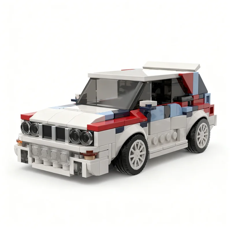 404PCS MOC City Champions Super Car Lancia Delta Hf Integrale Rally Model Technology DIY Assembly Building Blocks Display Gift
404PCS MOC City Champions Super Car Lancia Delta Hf Integrale Rally Model Technology DIY Assembly Building Blocks Display Gift