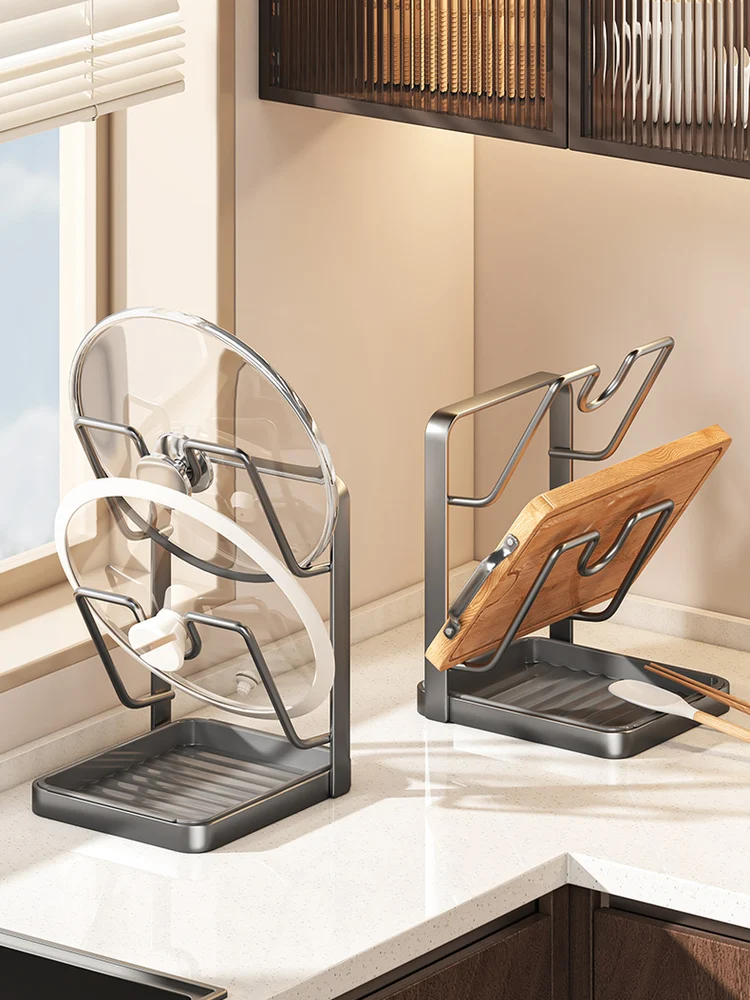 Держатель крышки кухонной кастрюли без сверления, многофункциональная столешница для домашнего использования, многослойная доска для измельчения, Ra Storage elf
Держатель крышки кухонной кастрюли без сверления, многофункциональная столешница для домашнего использования, многослойная доска для измельчения, Ra Storage elf