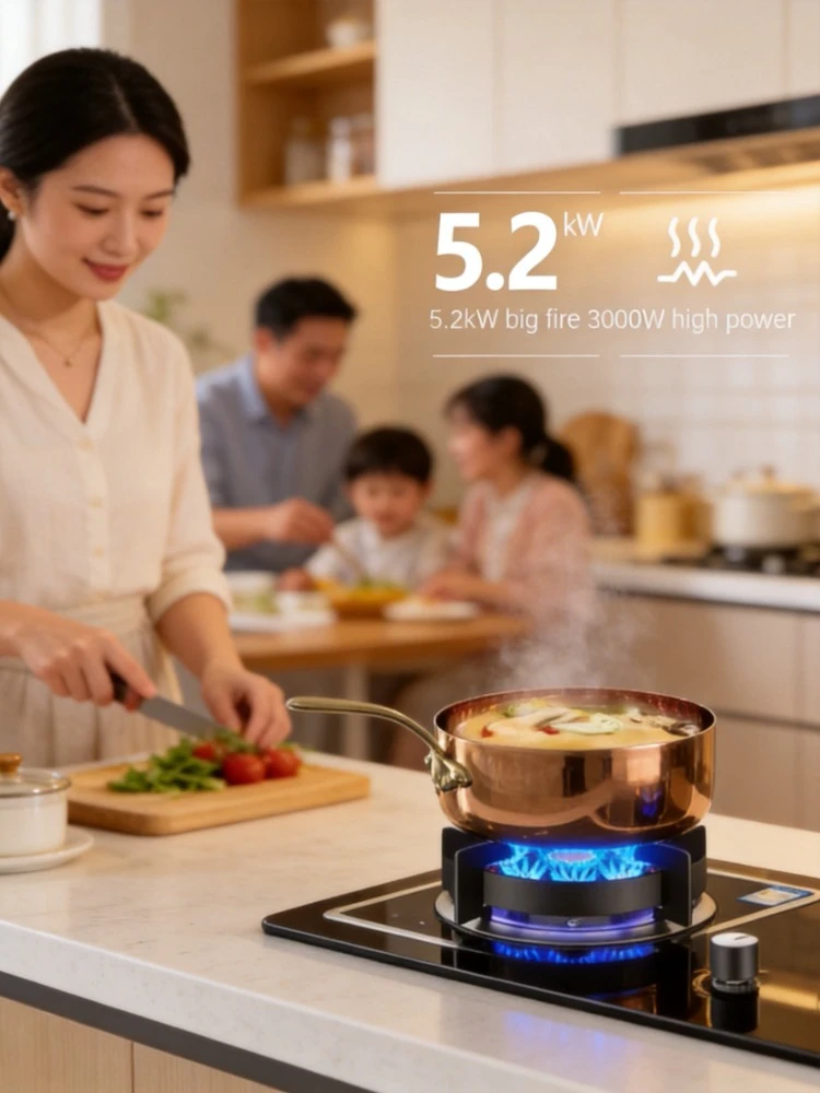 Household Gas Electric Dual Use Double Stove Integrated Desktop One Gas One Electric Induction Cooker
Household Gas Electric Dual Use Double Stove Integrated Desktop One Gas One Electric Induction Cooker