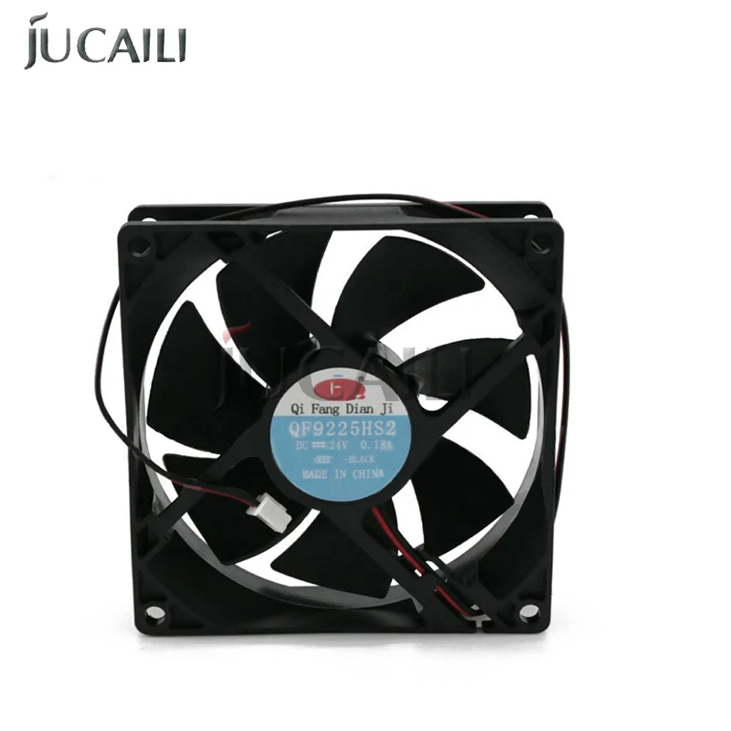 Jucaili Brand New for QF9225HS2 9225 24V 0.18A 2pin Electric Cabinet Inverter Cooling Fan Cooling Fan For Welding Machine
Jucaili Brand New for QF9225HS2 9225 24V 0.18A 2pin Electric Cabinet Inverter Cooling Fan Cooling Fan For Welding Machine