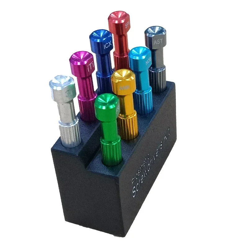 Stainless Steel Implant Screwdrivers Set with Holder Micro Abutment Holder Stand Dental Planting Screw Driver Instrument Tools
Stainless Steel Implant Screwdrivers Set with Holder Micro Abutment Holder Stand Dental Planting Screw Driver Instrument Tools