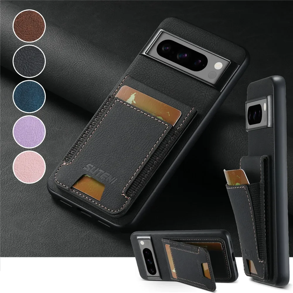 Luxury Leather Magnet Card Holder Phone Case for Google Pixel 9 Pro 8 7 6 8A 7A 6A Card-clip Wallet Kickstand Pocket Cover
Luxury Leather Magnet Card Holder Phone Case for Google Pixel 9 Pro 8 7 6 8A 7A 6A Card-clip Wallet Kickstand Pocket Cover