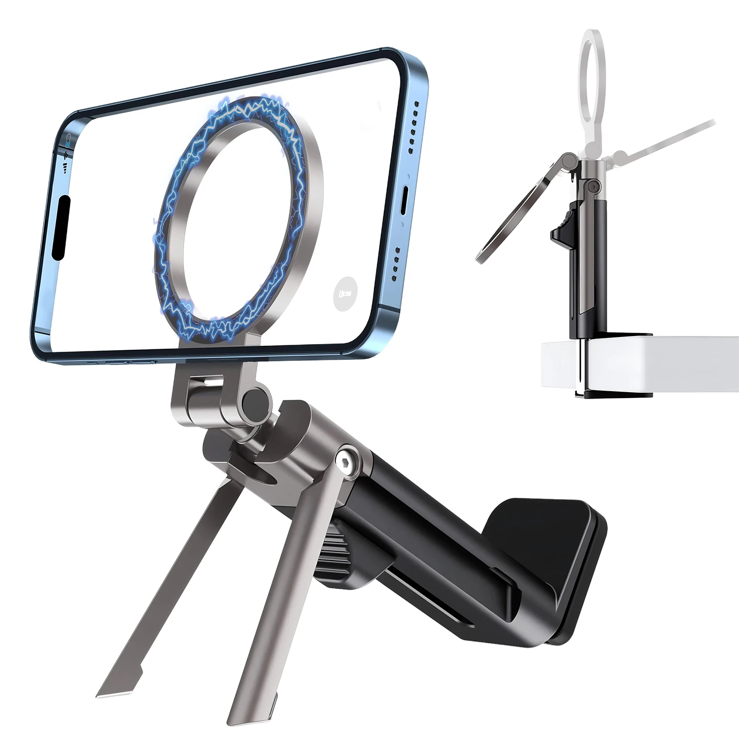 Desktop Magnetic Phone Holder 360 Degree Rotation Magnetic Suction Holder for Mobile Phone Desk Clamp Bracket Universal
Desktop Magnetic Phone Holder 360 Degree Rotation Magnetic Suction Holder for Mobile Phone Desk Clamp Bracket Universal