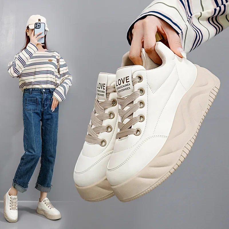 Women's round-toe sandals thick-soled autumn casual women's shallow mouth new thick-soled sneakers autumn small winter
Women's round-toe sandals thick-soled autumn casual women's shallow mouth new thick-soled sneakers autumn small winter