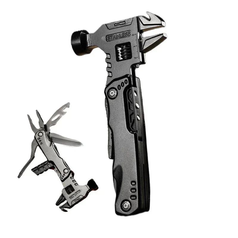 16 in 1 Universal Folding Pliers Multi-function Wrench Hammer Combination Adjustable Hand Tools for Outdoor Survival Camping
16 in 1 Universal Folding Pliers Multi-function Wrench Hammer Combination Adjustable Hand Tools for Outdoor Survival Camping