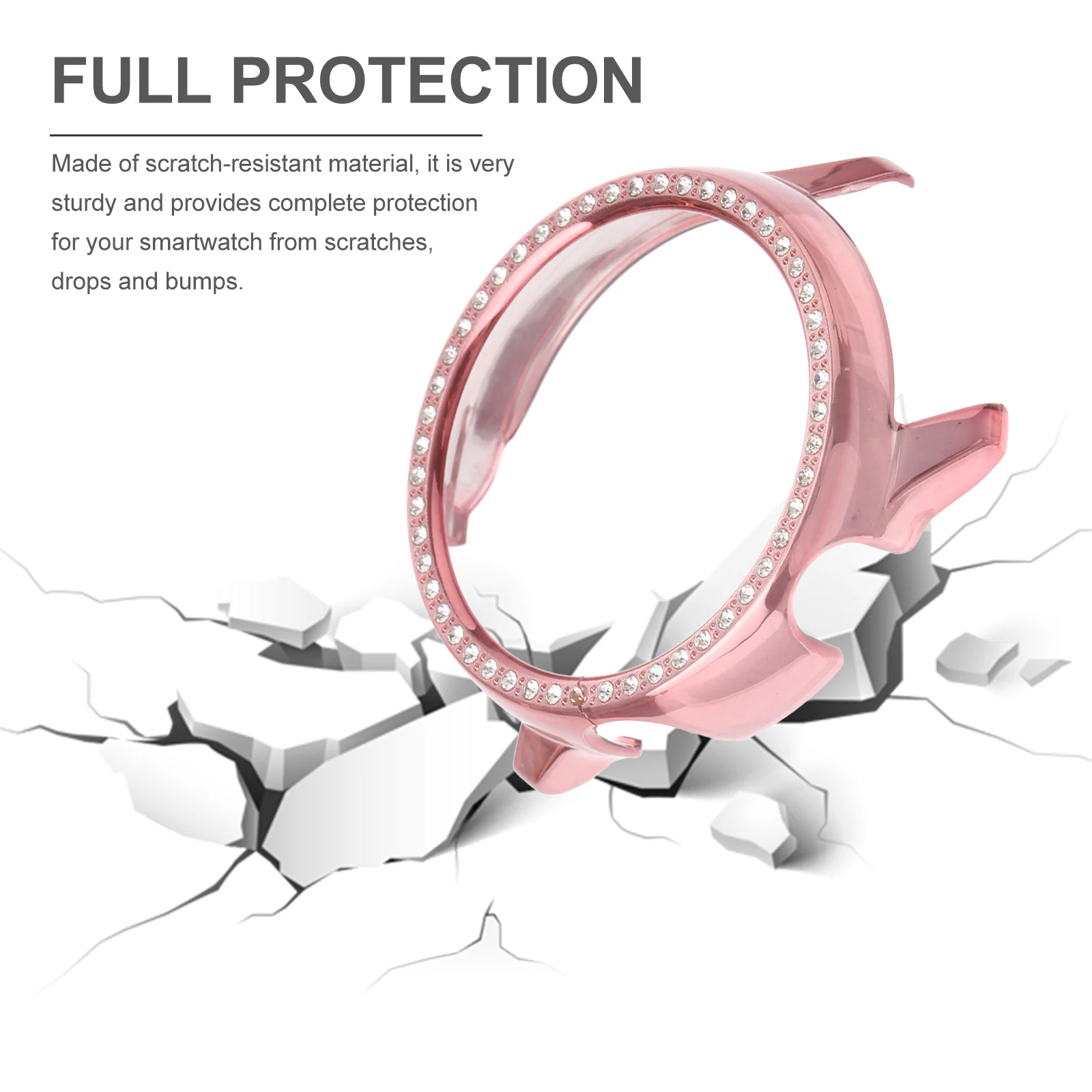 Pink Watch Case Cover Stylish and Elegant Smart Protective Frame Honorable Looking
Pink Watch Case Cover Stylish and Elegant Smart Protective Frame Honorable Looking