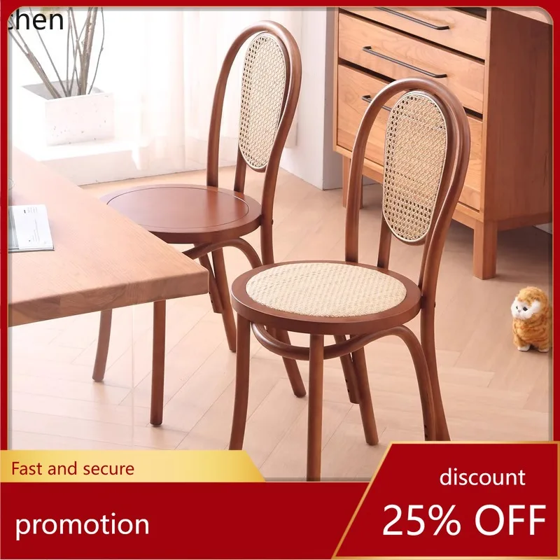 Hxl rattan woven solid wood dining chair - cafe table chair - vintage style chair
Hxl rattan woven solid wood dining chair - cafe table chair - vintage style chair
