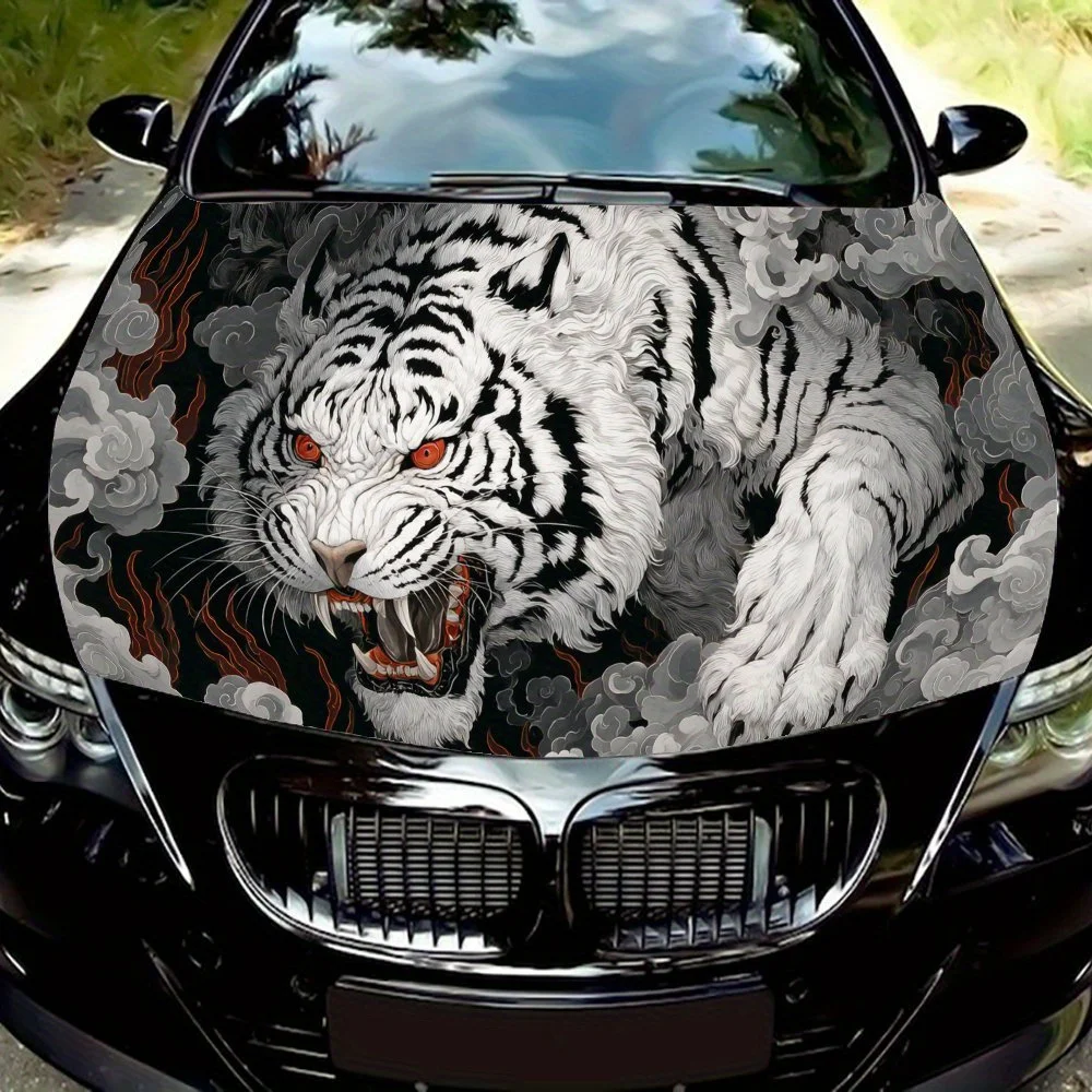 Наклейки на капот автомобиля Frosty Snow Furious Tiger, водонепроницаемые самоклеящиеся, устойчивые к царапинам, легко приклеиваемые, прочные автомобильные наклейки из ПВХ
Наклейки на капот автомобиля Frosty Snow Furious Tiger, водонепроницаемые самоклеящиеся, устойчивые к царапинам, легко приклеиваемые, прочные автомобильные наклейки из ПВХ